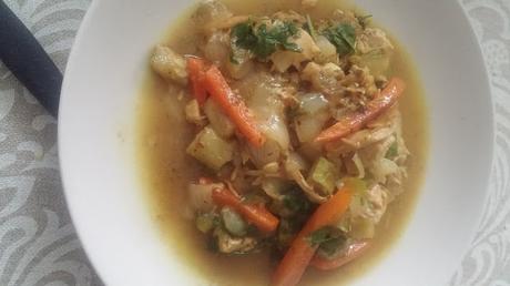 CURRY DE POLLO Y VERDURAS