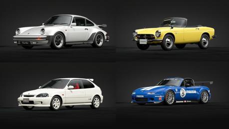 Gran Turismo Sport muestra cuatro nuevos coches