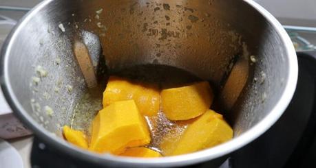 Crema de calabaza Mambo Cecotec Receta crema de calabaza
