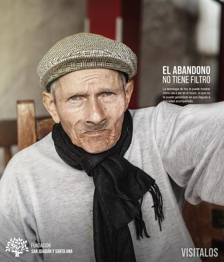 Esta campaña utiliza FaceApp para concienciar sobre el abandono en las personas mayores