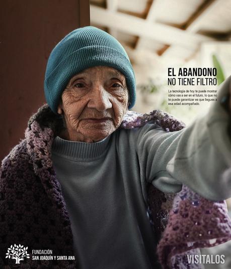 Esta campaña utiliza FaceApp para concienciar sobre el abandono en las personas mayores