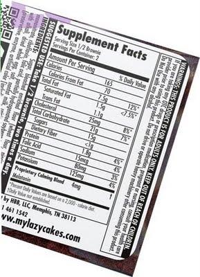 Lazy Cakes: Brownies que te ponen a dormir