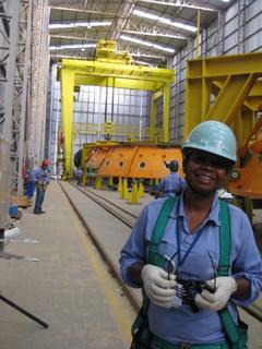 Brasileñas conquistan la construcción pesada