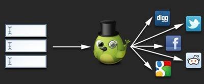 Publica contenidos simultáneamente en diferentes redes sociales