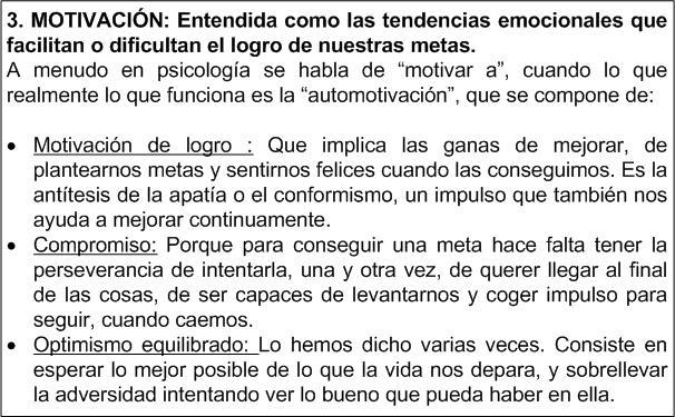 Autorregulación y motivación, las otras dos fases de la competencia personal