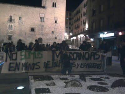 En Salamanca también se han movilizado: #acampadasalamanca