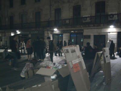 En Salamanca también se han movilizado: #acampadasalamanca