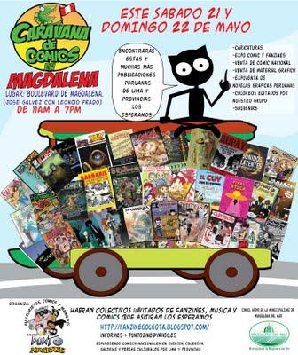 Caravanas de comics este 21 y 22 de mayo en magdalena