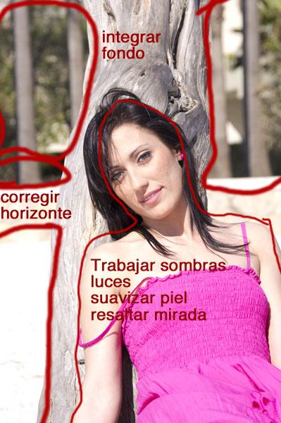 Vamos a por otra ronda del antes y despues, Isabel Castro