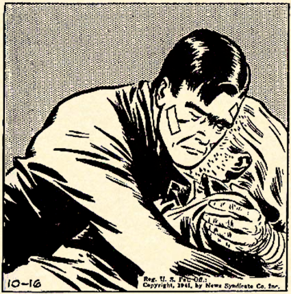 Viñetas para la historia (XV). Terry and the pirates. La muerte de Raven Sherman