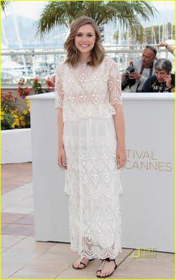 Elisabeth Olsen de The Row en Cannes