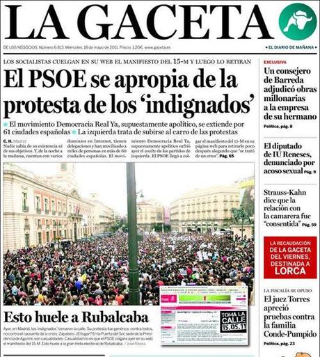 portada de la GACETA del fascio 18mayo2011