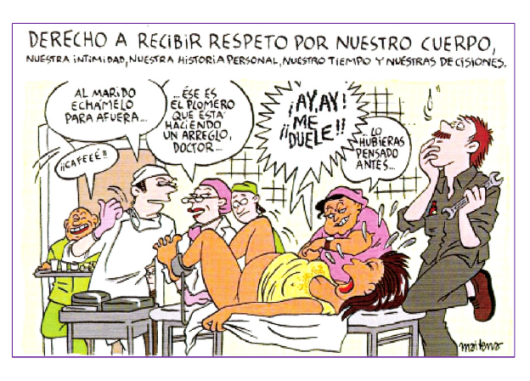 Miércoles mudo. Semana mundial del parto respetado.