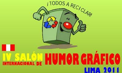 Convocatoria al IV Salón Internacional de Humor Gráfico - Lima 2011