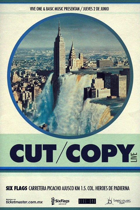 VIVE ONE & BASIC MUSIC PRESENTAN A CUT COPY EN MÉXICO