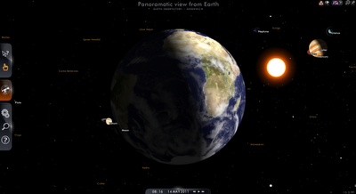 Solar System: modelo interactivo en 3D