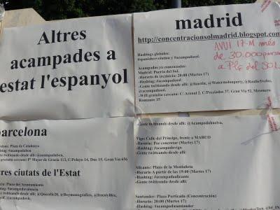 #acampadabcn persiste