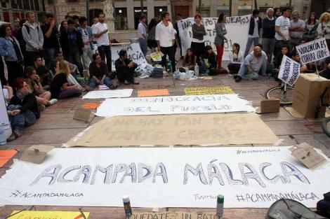 Democracia Real YA Sevilla, todos a la encarnación.