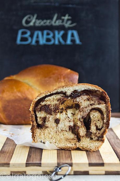 Babka de chocolate