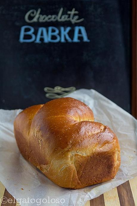 Babka de chocolate