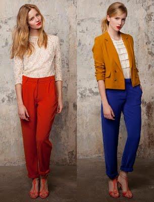 Pantalones de colores