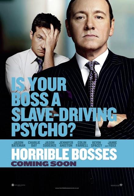 4 divertidos pósters de Horrible Bosses