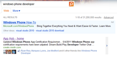 Bing lanzó Me Gusta