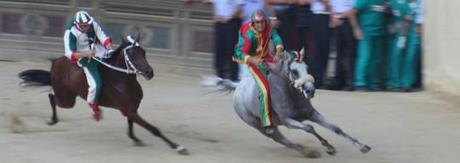 Carrera de caballos El Palio de Siena