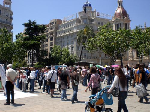 Un breve vistazo a la Valencia del movimiento 15M