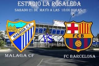 MALAGA CF  vs   FC BARCELONA
