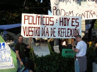 #estoesreflexión en #acampadabcn