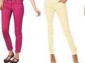 Coloured jeans