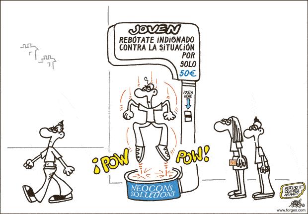 El mensaje en una viñeta