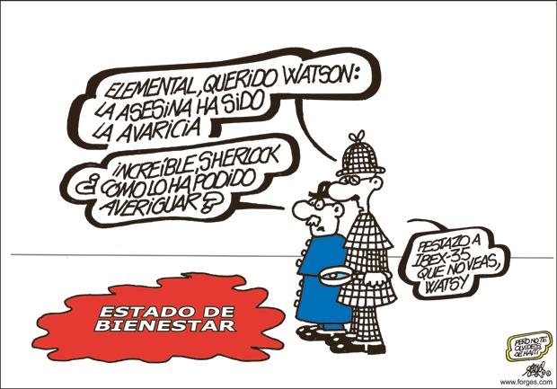 El mensaje en una viñeta