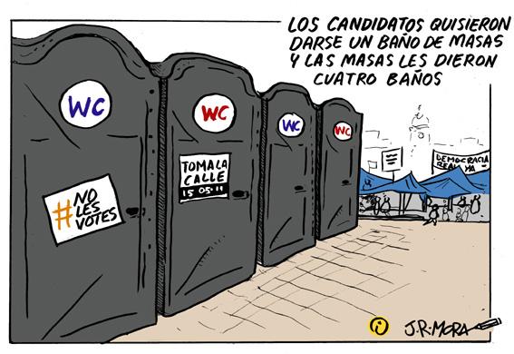 El mensaje en una viñeta