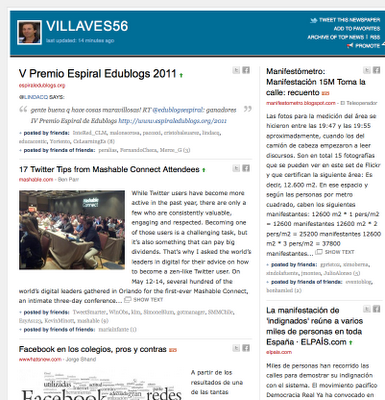 Tweeted times: distribuye contenido en la red