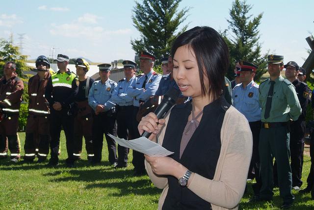 Simulacro de terremoto en Ampans