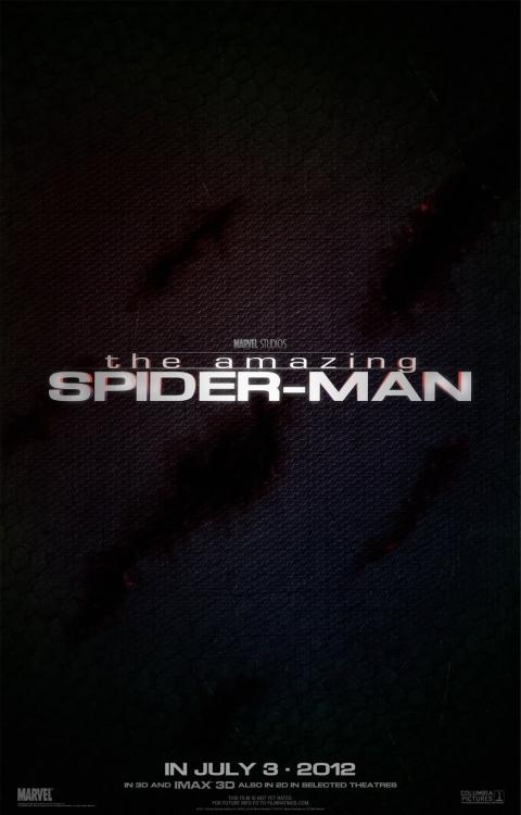 Banner y teaser poster de Spiderman