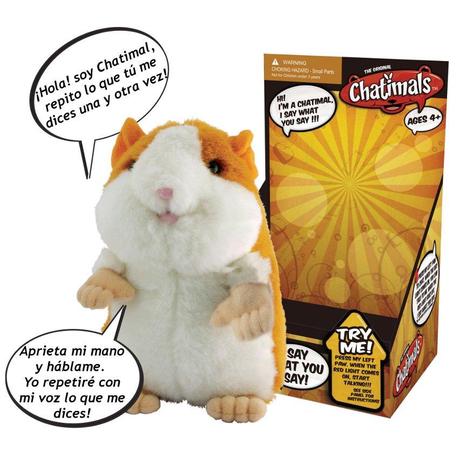 Chatimal Mascota Chatimal repite lo que el niño dice