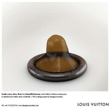 Conoce los condones Channel y Louis Vuitton