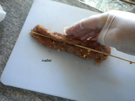 Kebab de cordero en mi nueva picadora Moulinex