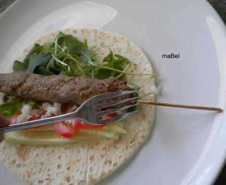 Kebab de cordero en mi nueva picadora Moulinex