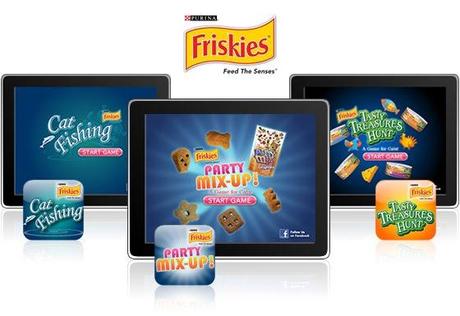 Friskies lanza juegos de iPad para gatos