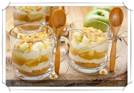 Tiramisú de Manzana