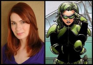 greenhair IMDb dice que Felicia Day será Abigail Brand en Los Vengadores, pero la actriz lo desmiente