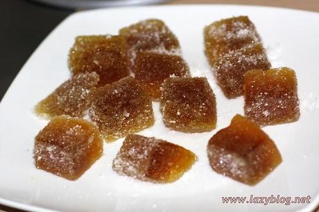 La #MegaGominola de naranja.