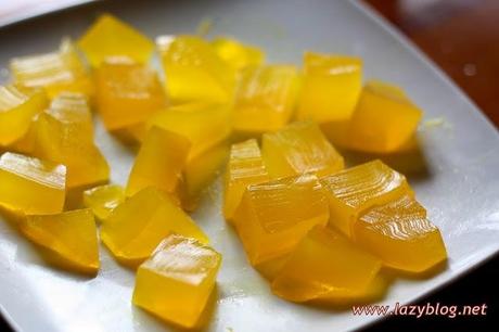 La #MegaGominola de naranja.