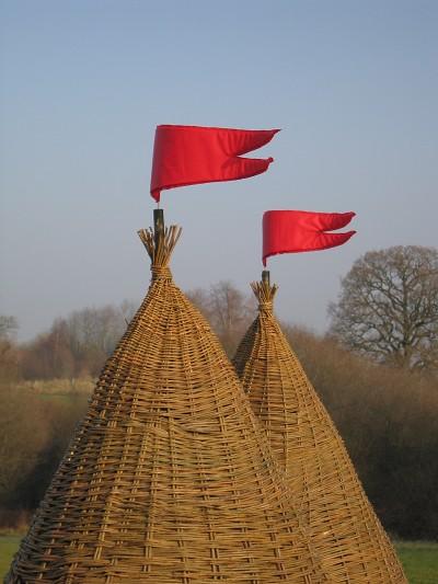 El jardín y el castillo. Jardines para niños.