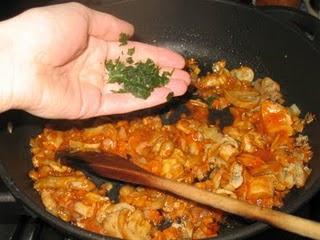 Arroz con champiñones