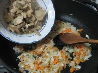 Arroz con champiñones